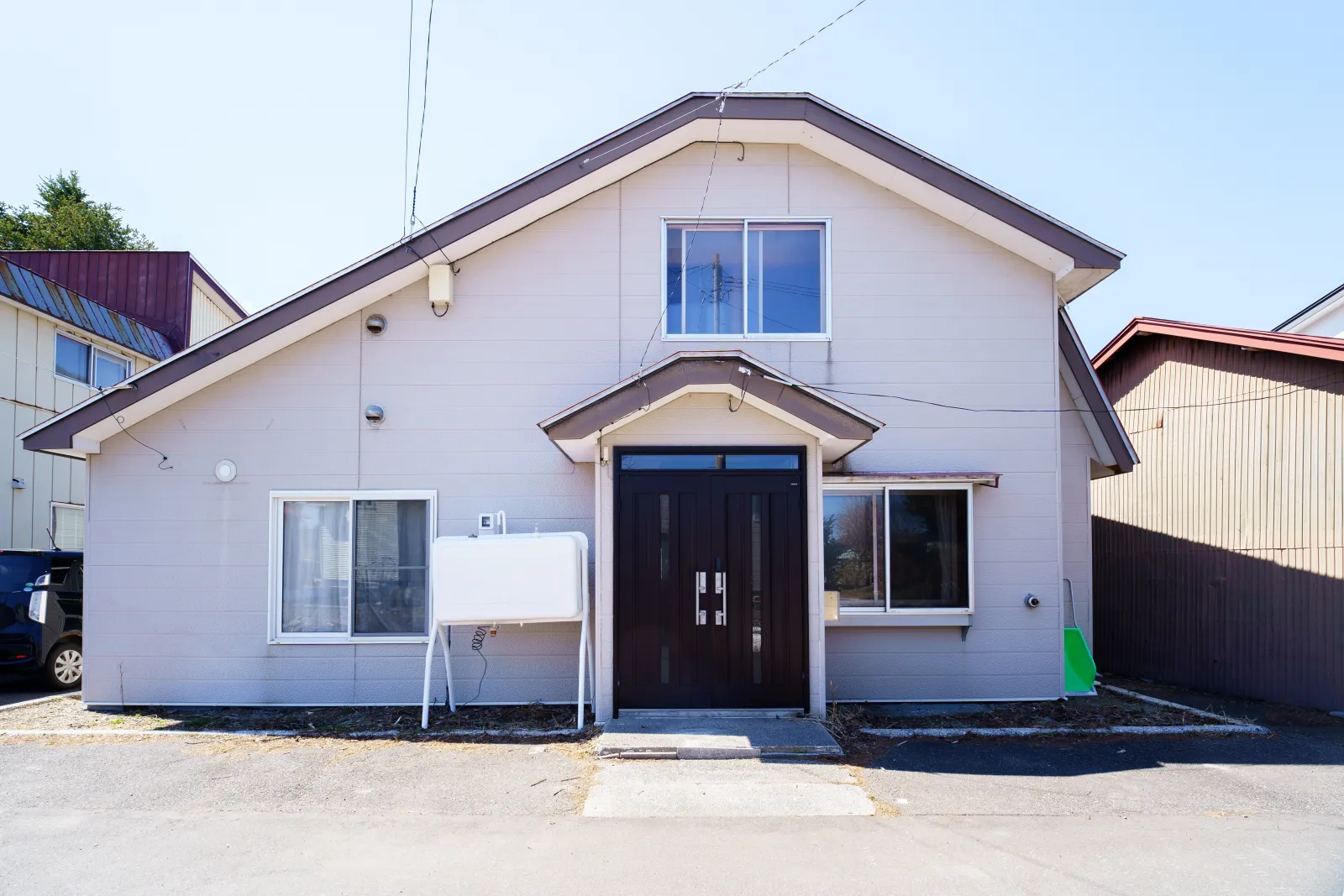 広尾町のゲストハウスの外観